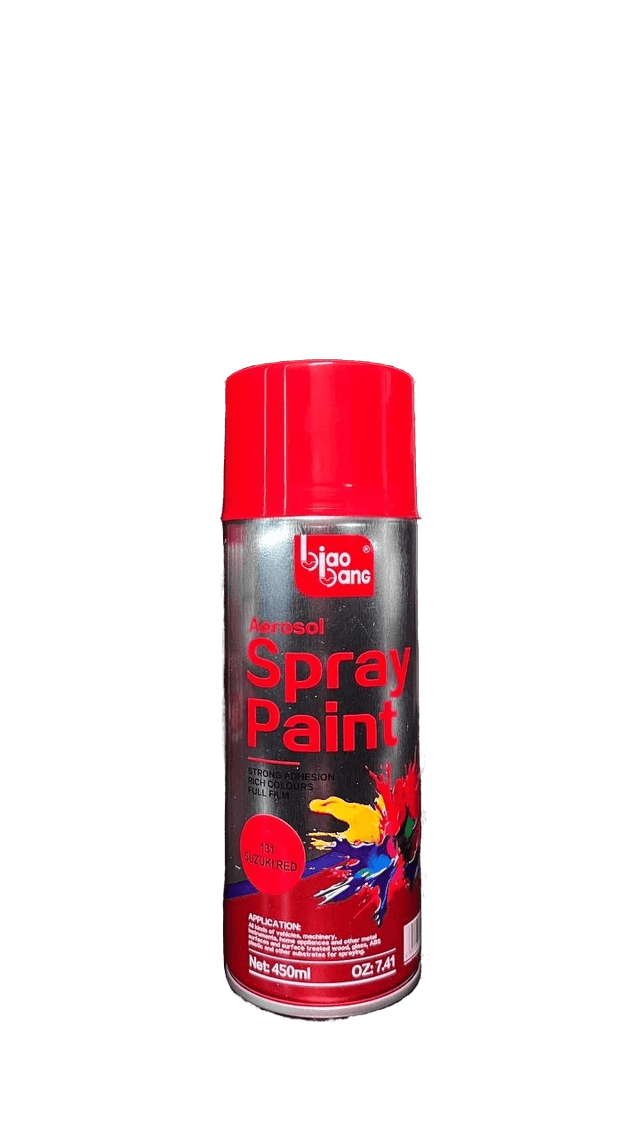 Краска аэрозольная - красная (Aerosol Spray Paint), 450мл