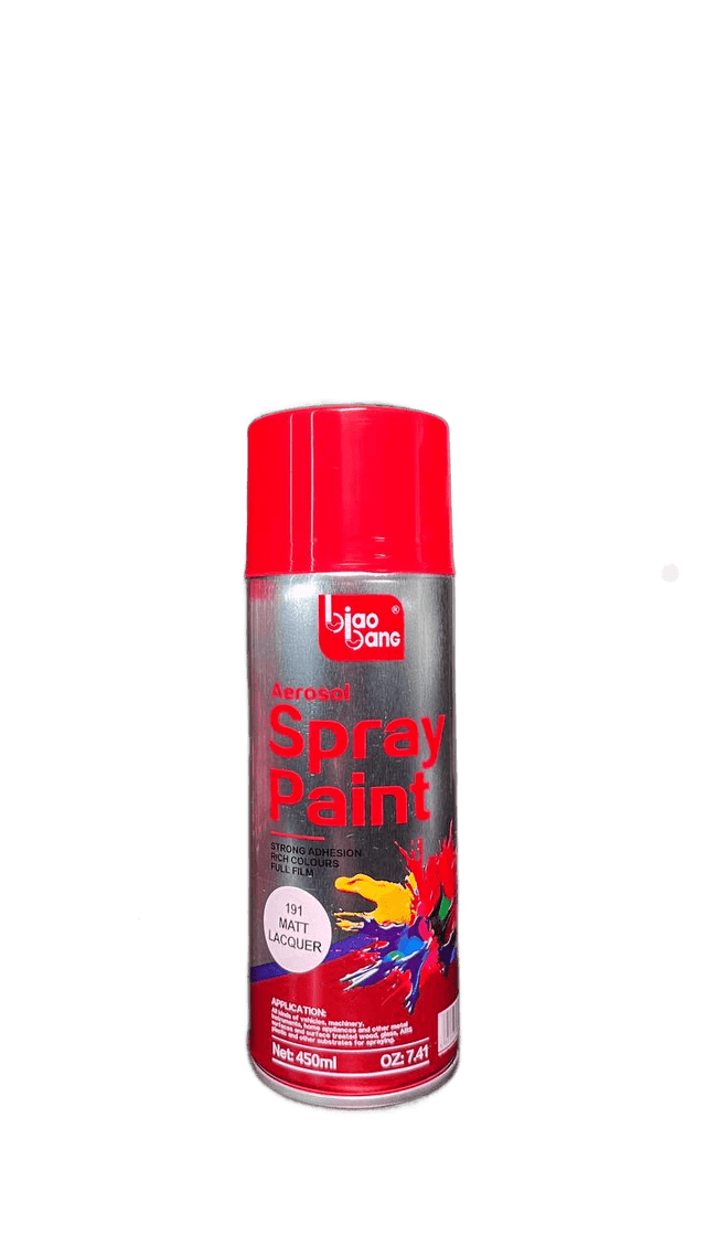 Краска аэрозольная - лак матовый (Aerosol Spray Paint), 450мл