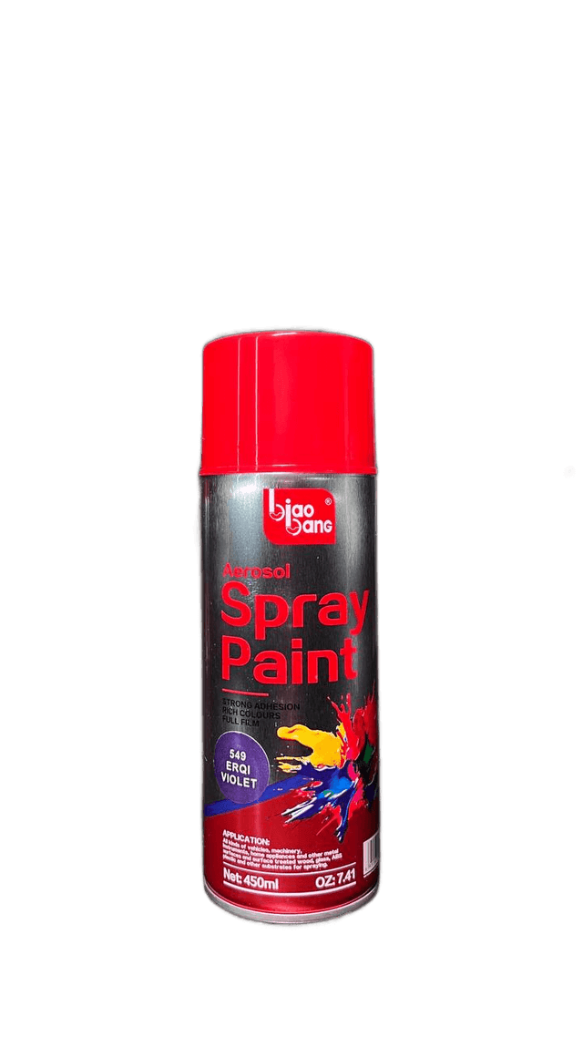 Краска аэрозольная - фиолетовая (Aerosol Spray Paint), 450мл