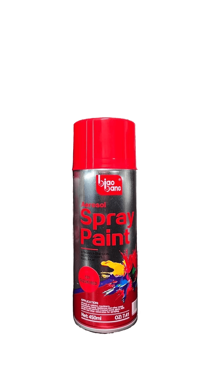 Краска аэрозольная - красная (Aerosol Spray Paint), 450мл