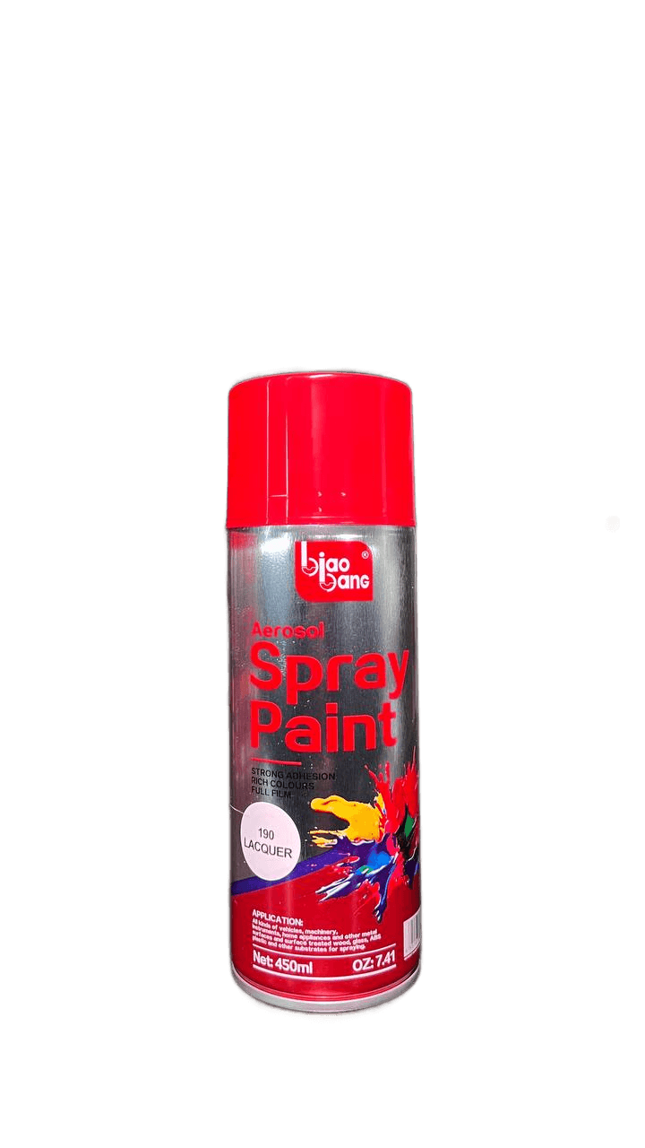 Краска аэрозольная - лак глянцевый (Aerosol Spray Paint), 450мл